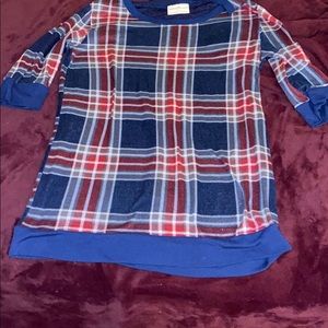 Flannel top